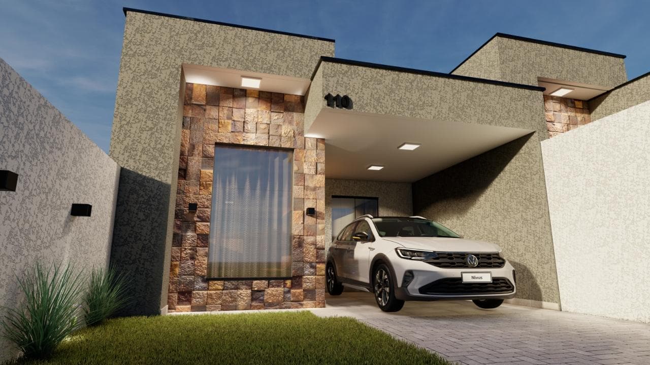 Detalhe de acabamento do Residencial Vila Marly